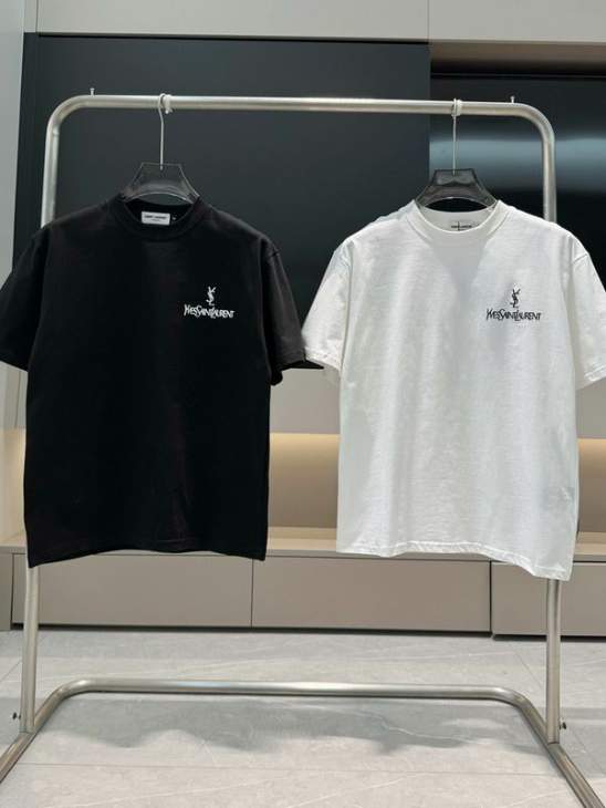 Picture of Saint Laurent T Shirts Short _SKUYSLS-XLsntr2022030